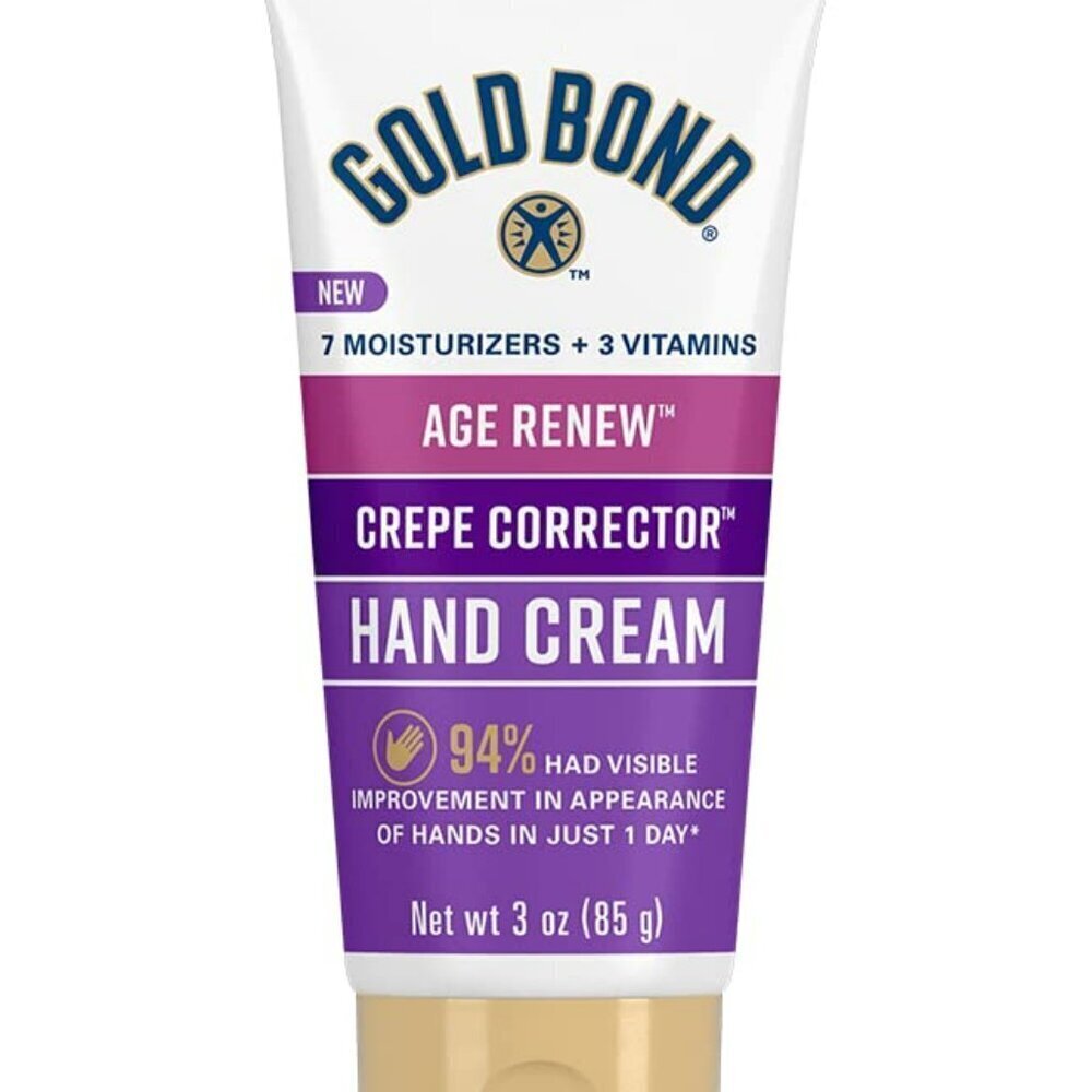Age Renew Crepe Corrector Hand Cream, Replenishing & Smoothing Formula, 3 oz